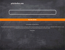 Tablet Screenshot of polarkeskus.com